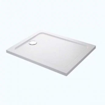 Mira Flight Low Rectangular Shower Tray with Waste 1200mm X 900mm - Flat Top