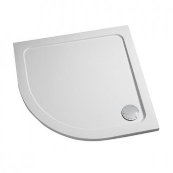 Mira Flight Safe Quadrant Anti-Slip Shower Tray with Waste 800mm x 800mm - White