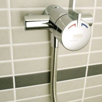 Mira Miniduo Eco Dual Exposed Mixer Shower with Shower Kit