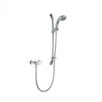 Mira Miniduo Eco Dual Exposed Mixer Shower with Shower Kit