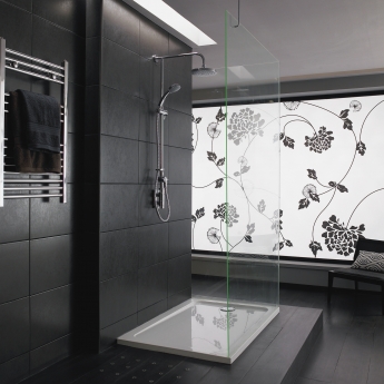 Mira Miniluxe Vertical Bar Mixer Shower with Shower Kit + Fixed Head