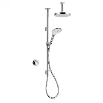 Mira Mode Concealed Dual Ceiling Fed Thermostatic Digital Thermostatic Mixer Shower - High Pressure / Combi Boiler