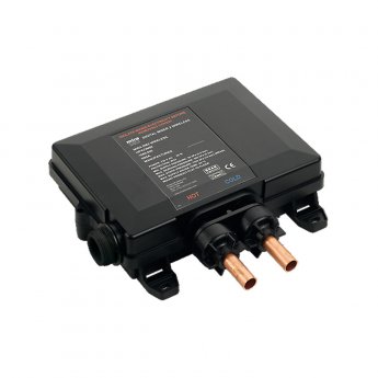 Mira Platinum HP Concealed Digital Shower with Fixed Head - Black/Chrome | Product Image