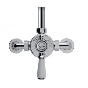Mira Realm Dual Exposed Mixer Shower with Fixed Head