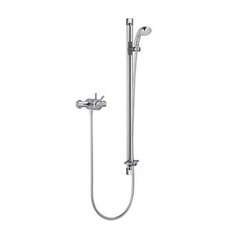 Mira Select Flex Dual Exposed Mixer Shower with Shower Kit
