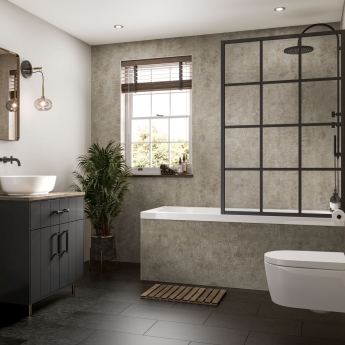 Multipanel Linda Barker Hydro-Lock T&G Wall Panel 2400mm H x 1200mm W - Stone Elements | Product Image