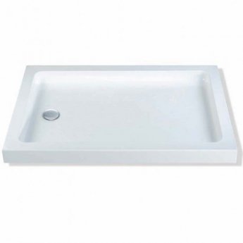 MX Classic Rectangular Shower Tray with Waste 1200mm x 760mm Flat Top