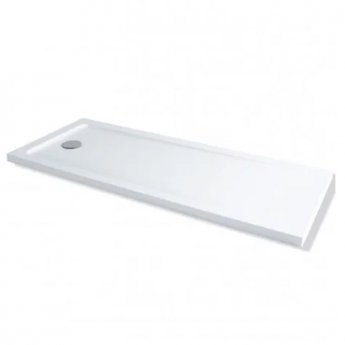 MX DucoStone Rectangular Shower Tray with Waste 1700mm x 700mm Flat Top