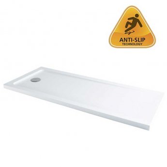MX Elements Anti-Slip Bath Replacement Shower Tray 1700mm x 700mm (inc Waste)