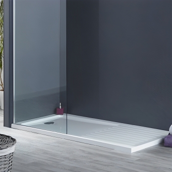 MX Elements Rectangular Walk-In Shower Tray 1700mm x 800mm (inc Waste)