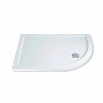 MX Elements Offset Quadrant Shower Tray with Waste 1200mm x 900mm Right Handed