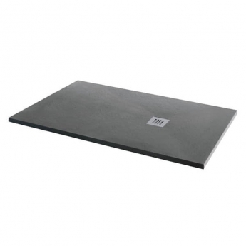 MX Minerals 25mm Slate Effect Rectangular Shower Tray