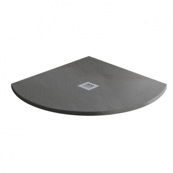 MX Minerals 25mm Slate Effect Quadrant Shower Tray