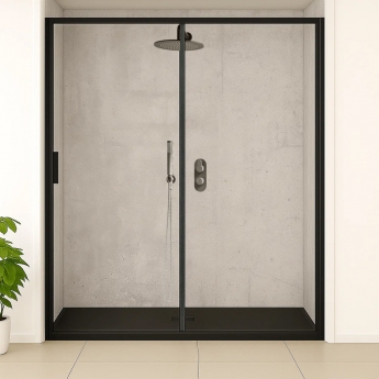 Nuance Light Portland Large Alcove Shower Wall Panel Complete Kit (Pack F) | Product Image