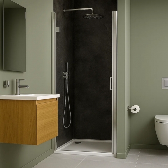 Nuance Magma Small Alcove Shower Wall Panel Complete Kit (Pack D) | Product Image
