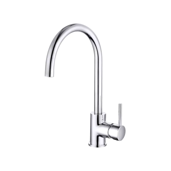 Nuie Anaya Kitchen Sink Mixer Tap Single Lever Handle - Chrome | Product Image