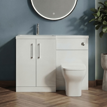 Arno 1100mm Combination Unit with L-Shape Basin | Product Image