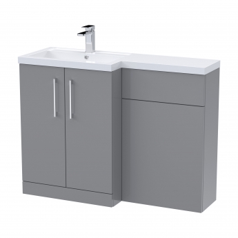 Arno 1100mm Combination Vanity Basin and Toilet Unit