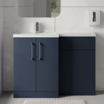 Arno 1100mm Combination Unit with L-Shape Basin | Product Image