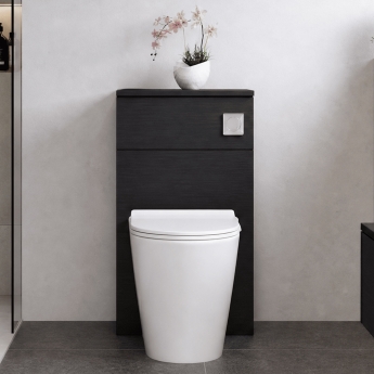 Arno Woodgrain 500mm Back-to-Wall WC Unit | Product Image