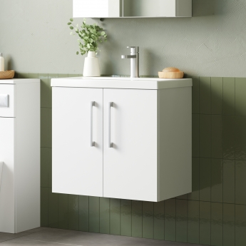 Arno 600mm 2-Door Wall Hung Vanity Unit