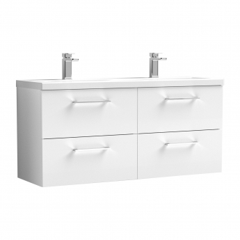 Arno Twin 1200mm 4-Drawer Wall Hung Vanity Unit