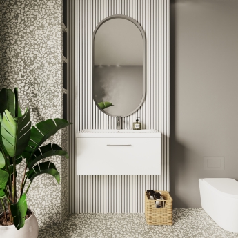 Arno 800mm 1-Drawer Wall Hung Vanity Unit
