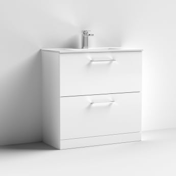 Arno 800mm 2-Drawer Floor Standing Vanity Unit