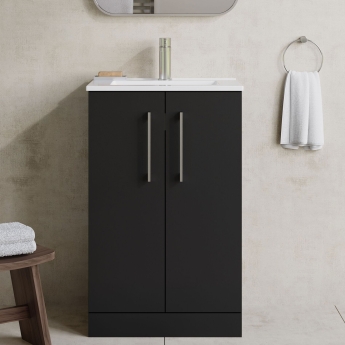 Arno 500mm 2-Door Floor Standing Vanity Unit | Product Image