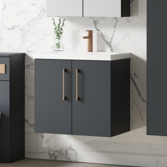 Arno 500mm 2-Door Wall Hung Vanity Unit