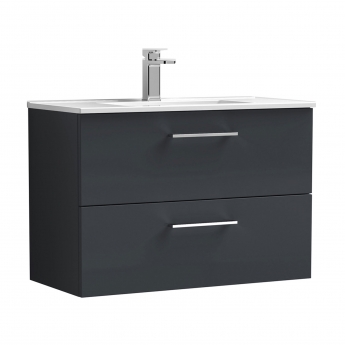 Arno 800mm 2-Drawer Wall Hung Vanity Unit
