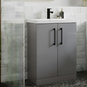 Arno 500mm 2-Door Floor Standing Vanity Unit