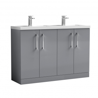 Arno Twin 1200mm 4-Door Floor Standing Vanity Unit