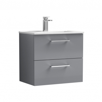Arno 600mm 2-Drawer Wall Hung Vanity Unit