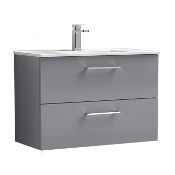 Arno 800mm 2-Drawer Wall Hung Vanity Unit