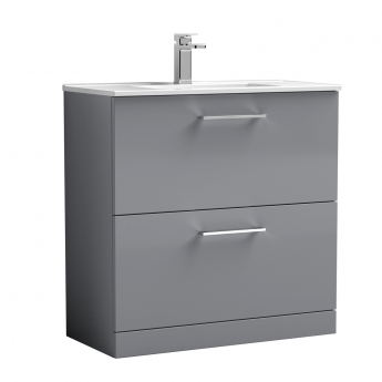 Arno 800mm 2-Drawer Floor Standing Vanity Unit