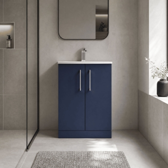 Arno 600mm 2-Door Floor Standing Vanity Unit | Product Image