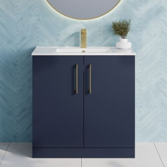 Arno 800mm 2-Door Floor Standing Vanity Unit