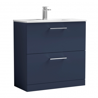 Arno 800mm 2-Drawer Floor Standing Vanity Unit | Product Image
