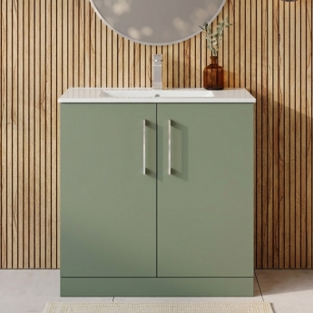 Arno 800mm 2-Door Floor Standing Vanity Unit