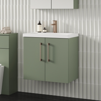 Arno 500mm 2-Door Wall Hung Vanity Unit