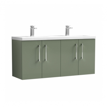 Arno Twin 1200mm 4-Door Wall Hung Vanity Unit