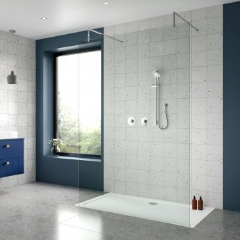 Nuie Arvan Thermostatic Concealed Mixer Shower with Shower Kit and Stop Tap