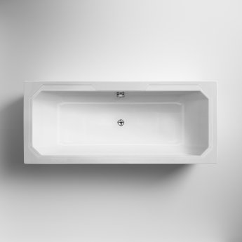 Nuie Ascott Double Ended Rectangular Bath 1800mm x 800mm - Acrylic