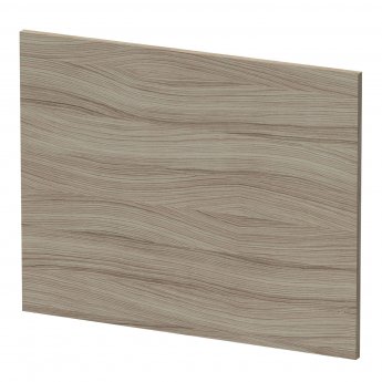 Nuie Athena Square Shower Bath End Panel 520mm H X 680mm W - Driftwood
