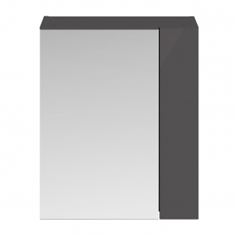 Athena 600mm 1-Door Mirrored Bathroom Cabinet