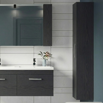 Athena 300mm Wall Hung 1-Door Tall Storage Unit