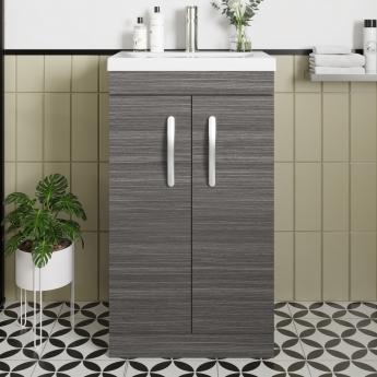Athena 500mm 2-Door Floor Standing Vanity Unit