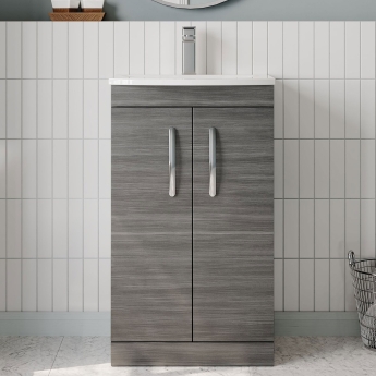 Athena 500mm 2-Door Floor Standing Vanity Unit | Product Image