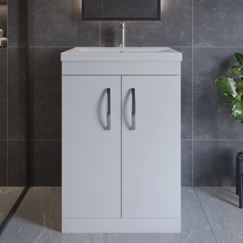 Athena 600mm 2-Door Floor Standing Vanity Unit